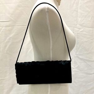 Jessica McClintock black evening bag